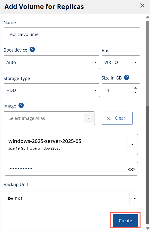 Adding new storage volumes for VM instances